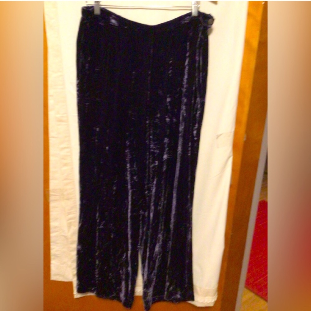 SOFT SURROUNDINGS VELVET PANTS Sz XLP